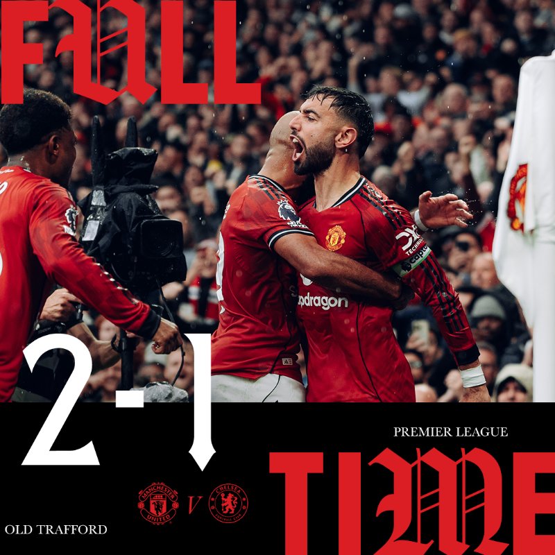 曼联主场战胜谢菲联，豪取三分