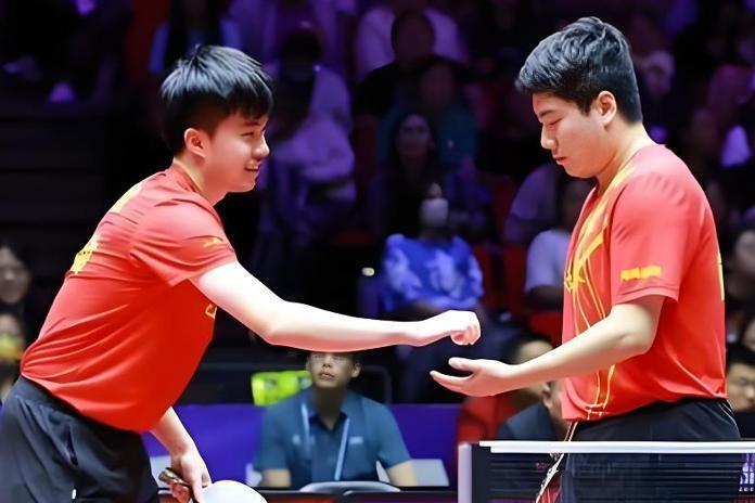 德国乒乓球队爆冷韩国乒乓球队，许昕统治全场